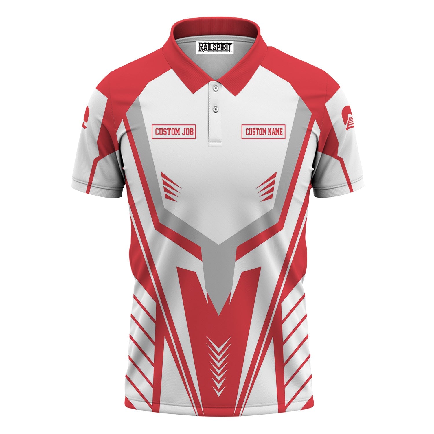 Railspirit Personalized Kansas City Southern Polo Shirt Workwear-Inspired with Custom Position Train Shirt