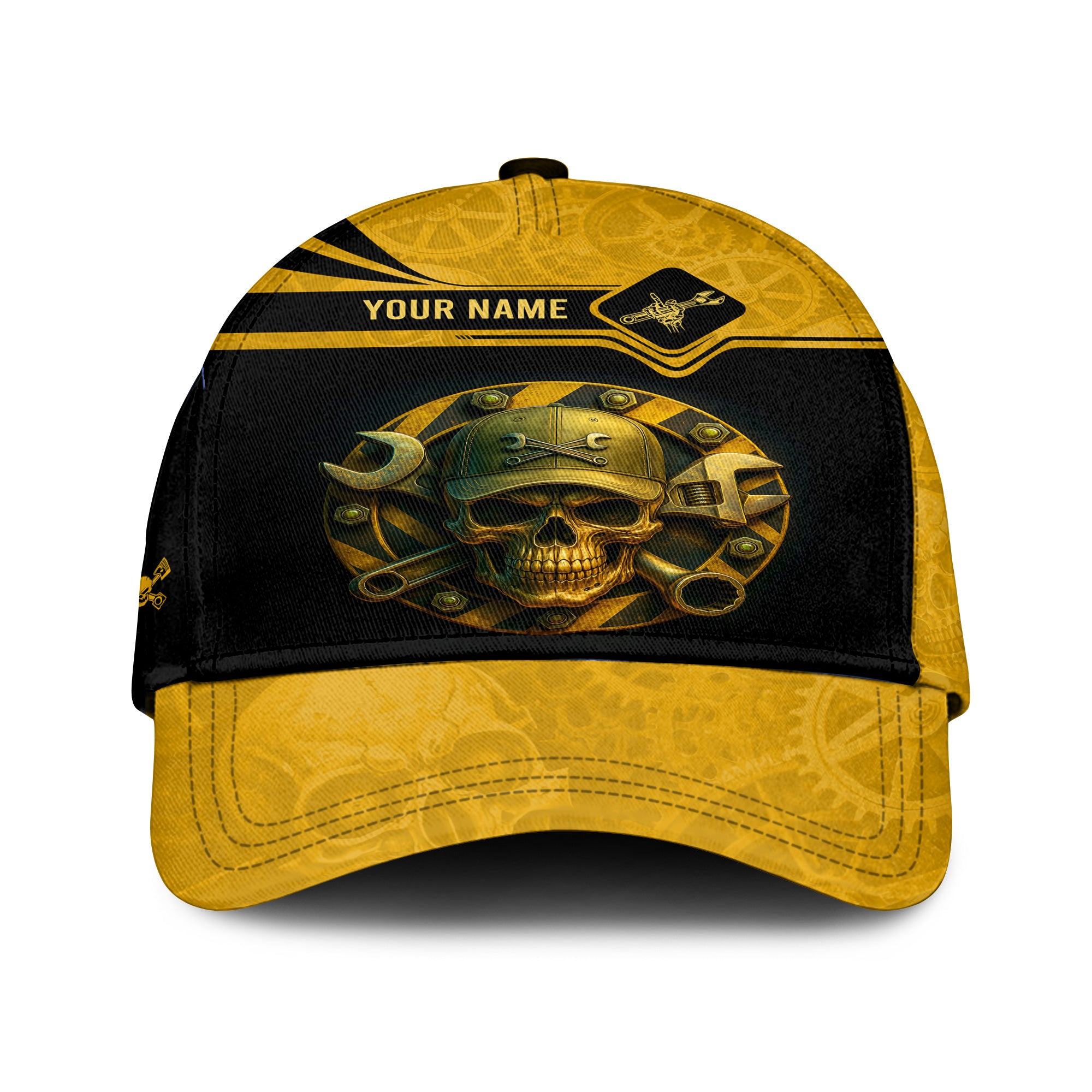 Personalized Classic Cap Warning Grumpy Moody Sarcastic Unpredictable Unmedicated Mechanic Annoy At Your Own Risk Cap