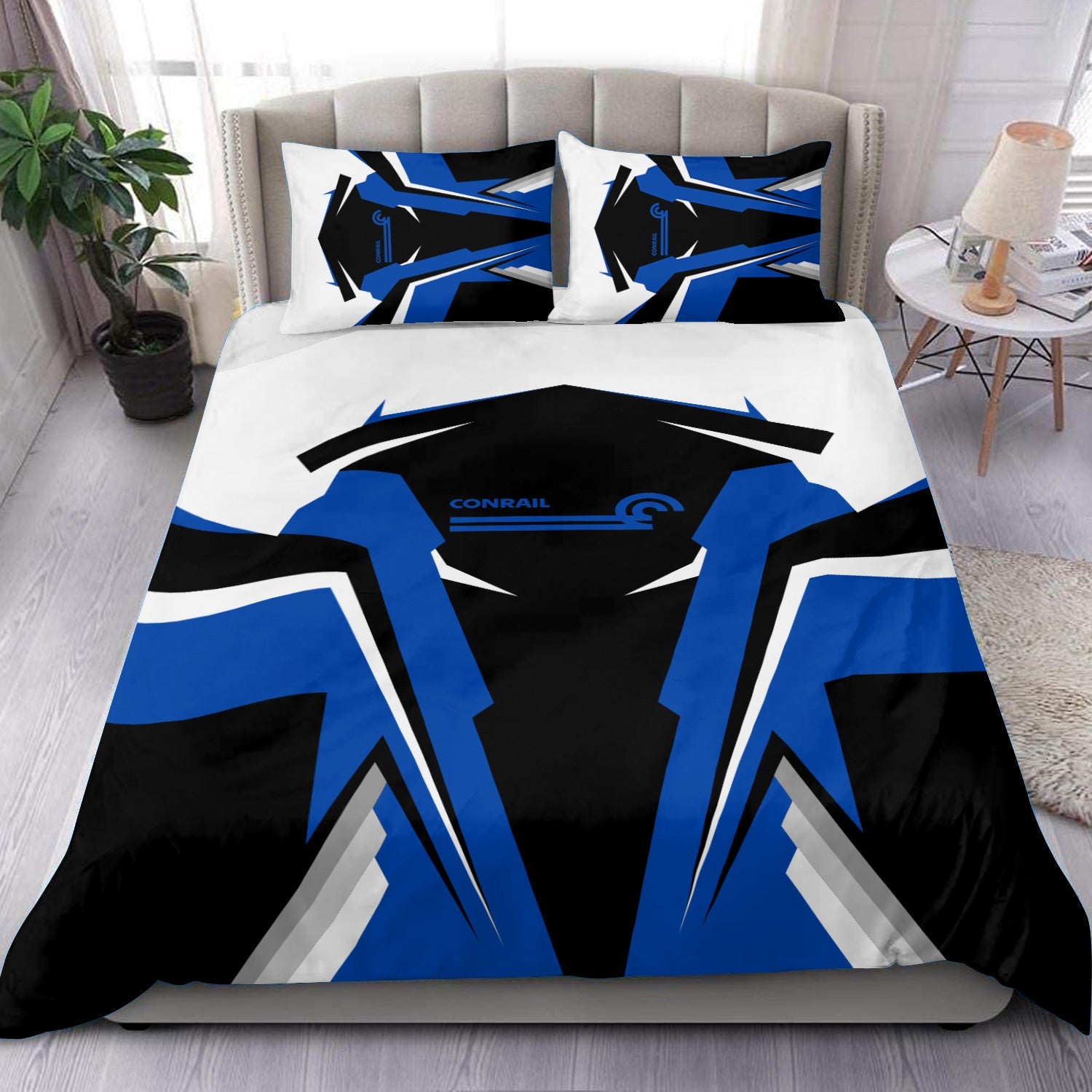 Railspirit Conrail Railroad Bedding Set Strong Line Style Bedding Set All Over Print