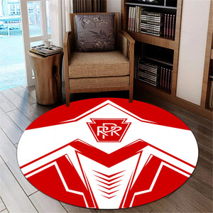 Railspirit Pennsylvania Railroad Round Mat Railway Trainspotter Style Mat Gift Idea For Foamers
