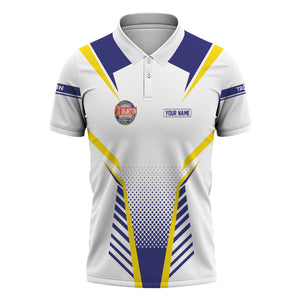Railspirit Personalized Chicago, Burlington and Quincy Railroad Polo Shirt Unisex Train Shirt All Over Print