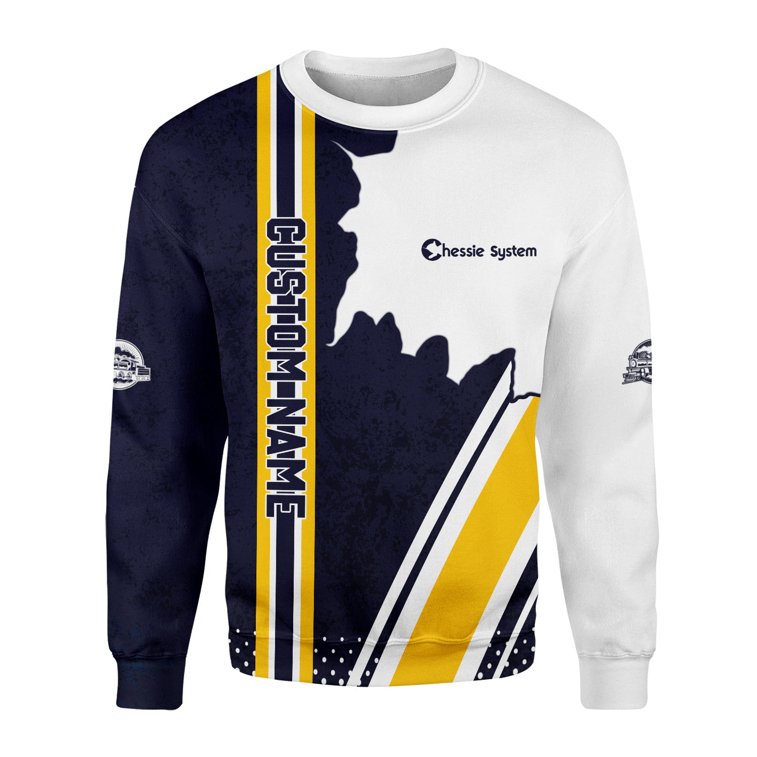 Railspirit Personalized Chessie System Railroad Sweatshirt All Over Printed Unisex Shirt