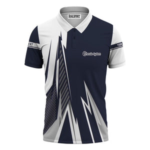 Railspirit Personalized Chessie System Railroad Polo Shirt Lightning-Inspired Railway Style Shirt For Train Lovers