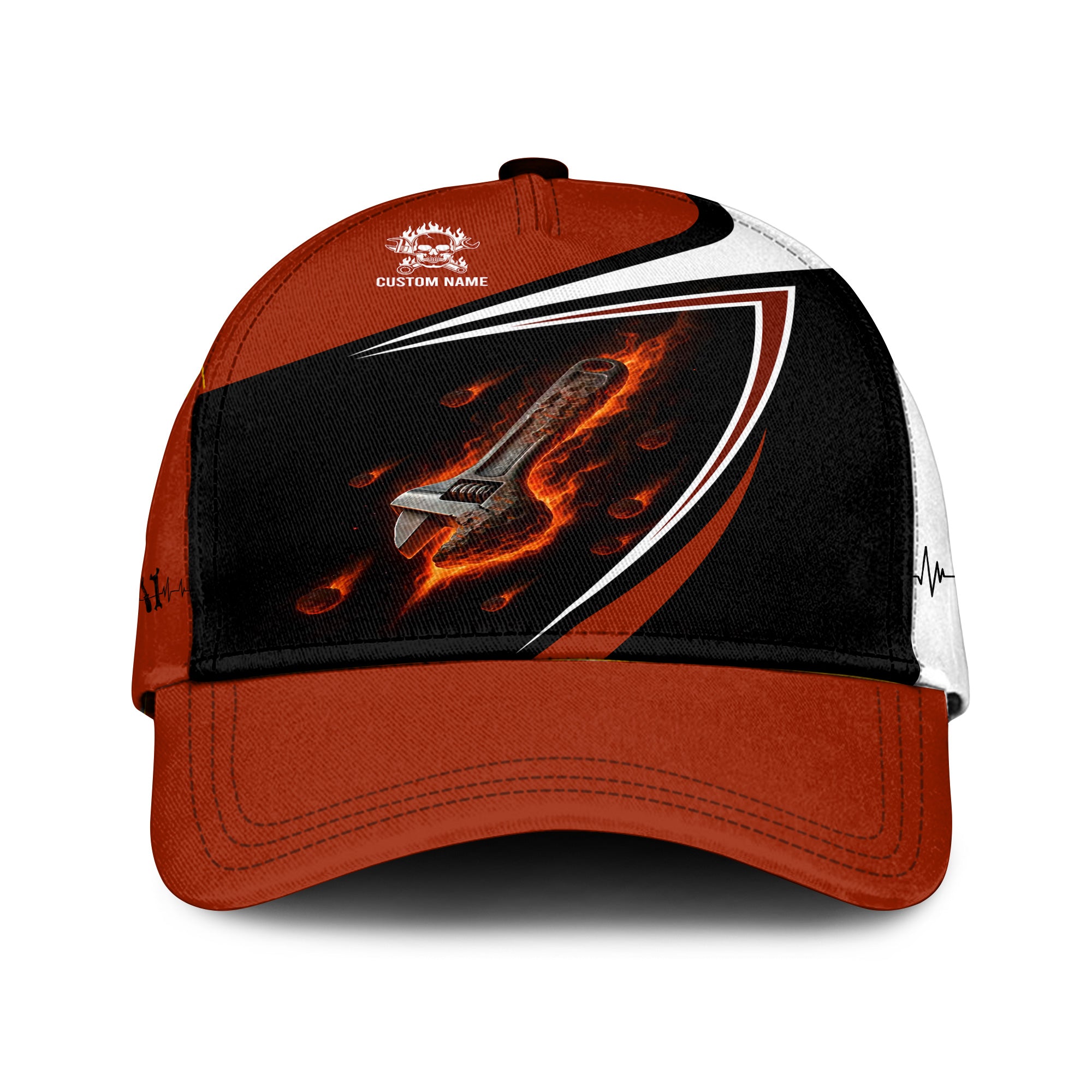 Personalized Classic Cap Mechanic Caution Flying Tools And Offensive Language Likely Cap For Mechanics