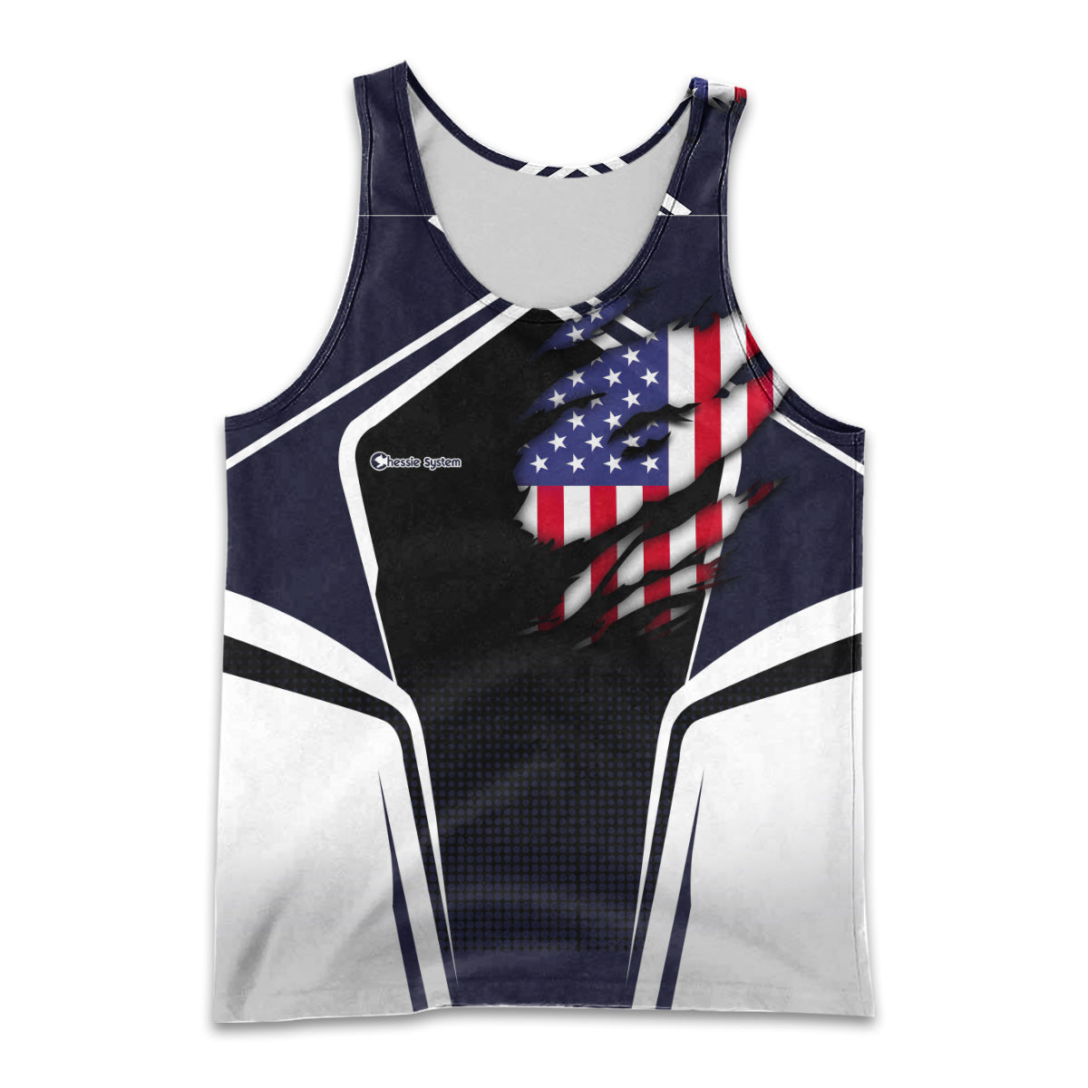 Railspirit Personalized Chessie System Railroad Men Tank Top American Eagle Vintage Train Shirt