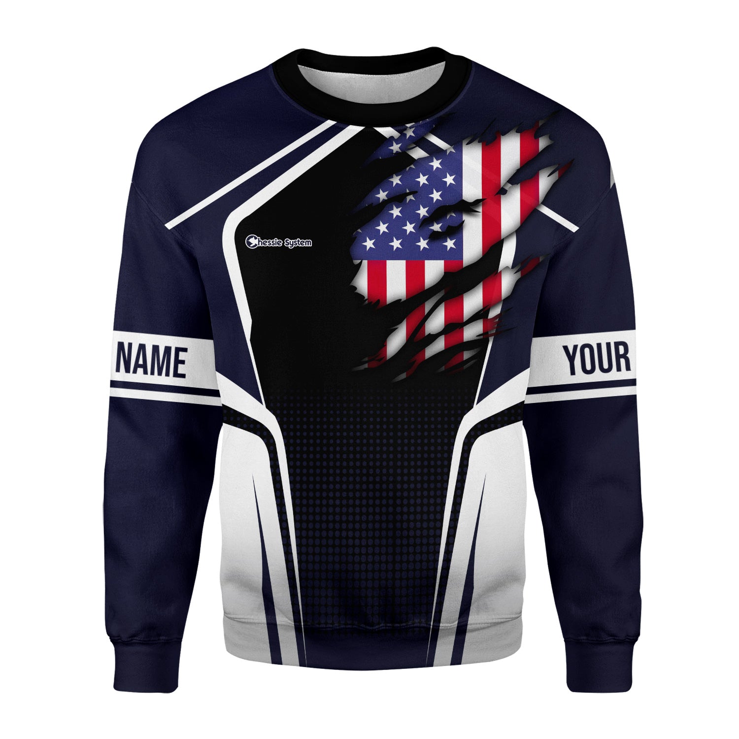 Railspirit Personalized Chessie System Railroad Sweatshirt American Eagle Vintage Train Shirt