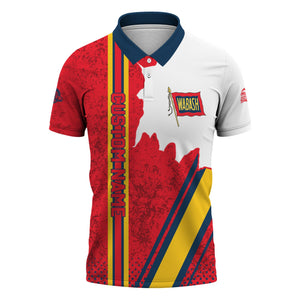 Railspirit Personalized Wabash Railroad Polo Shirt All Over Printed Unisex Shirt