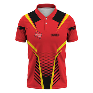 Railspirit Personalized Chicago, Milwaukee, St. Paul and Pacific Railroad Polo Shirt Unisex Milwaukee Road Train Shirt All Over Print