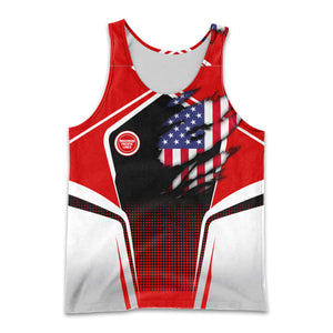 Railspirit Personalized Missouri Pacific Railroad Men Tank Top American Eagle Vintage Train Shirt