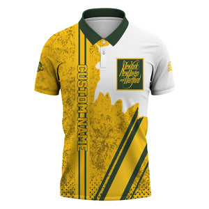 Railspirit Personalized New York, New Haven and Hartford Railroad Polo Shirt New Haven Railroad All Over Printed Unisex Shirt