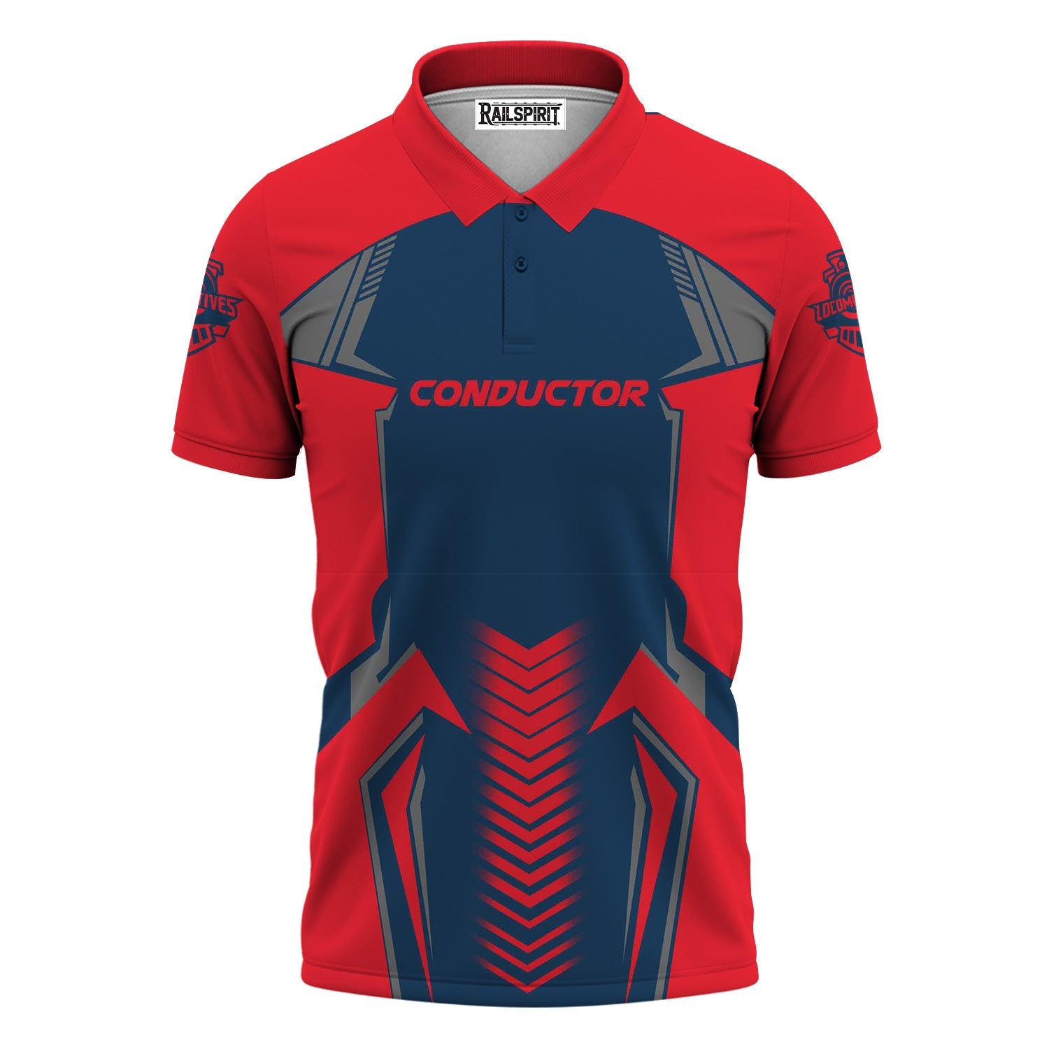 Railspirit Personalized Wabash Railroad Polo Shirt Standout Style with Custom Position Train Shirt