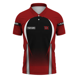 Railspirit Personalized Lehigh Valley Railroad Polo Shirt Stress Is Caused By Not Having Enough Trains Shirt All Over Print