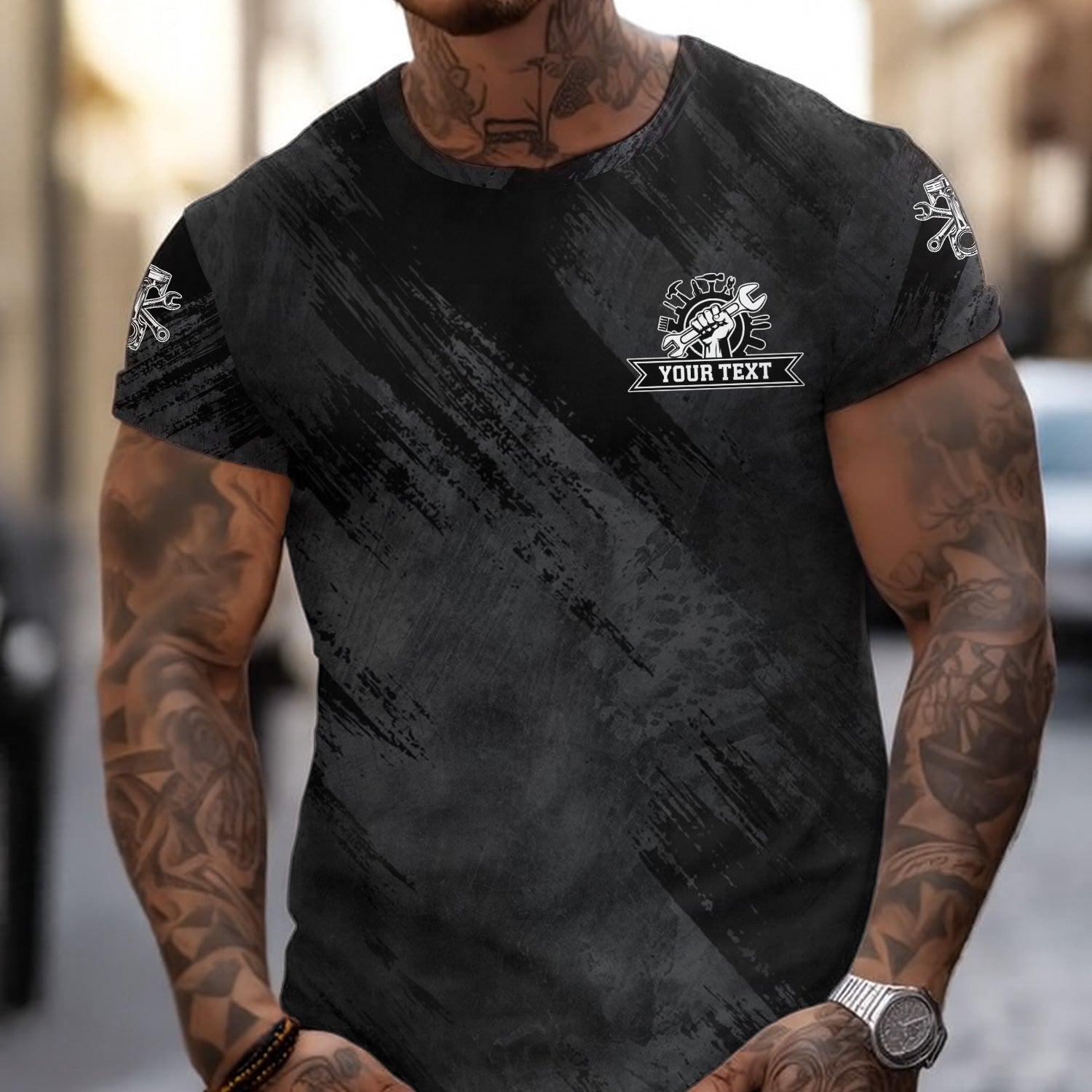 Custom Name Mechanic T Shirt Attention I Am Out Of Order Mechanic Shirt All Over Print