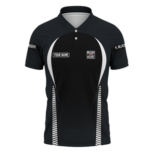 Railspirit Personalized Western Pacific Railroad Polo Shirt Stress Is Caused By Not Having Enough Trains Shirt All Over Print