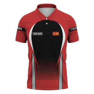 Railspirit Personalized Louisville and Nashville Railroad Polo Shirt Stress Is Caused By Not Having Enough Trains L&N Shirt All Over Print