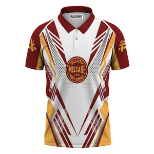 Railspirit Personalized Duluth, Missabe, & Iron Range Railroad Polo Shirt Railroad Tribute Design Train Shirt for Train Lovers