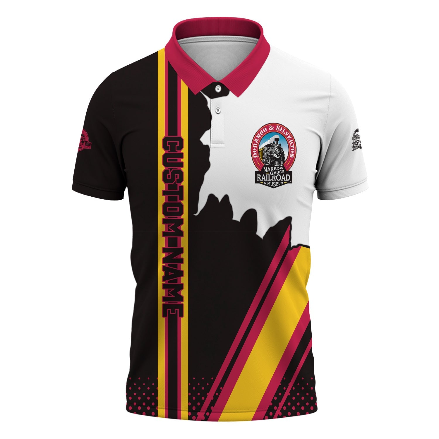 Railspirit Personalized Durango And Silverton Narrow Gauge Railroad Polo Shirt All Over Printed Unisex Shirt