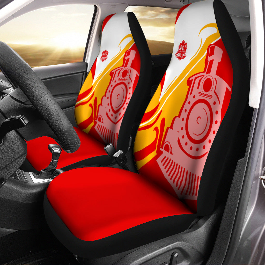 Railspirit Katy Railroad Car Seat Cover Flame-Inspired Style Seat Cover Gift Idea For Train Lovers