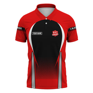 Railspirit Personalized Katy Railroad Polo Shirt Stress Is Caused By Not Having Enough Trains Shirt All Over Print