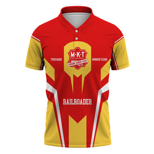 Railspirit Personalized Katy Railroad Polo Shirt Custom Year Railroader Shirt Gift Idea For Train Lover