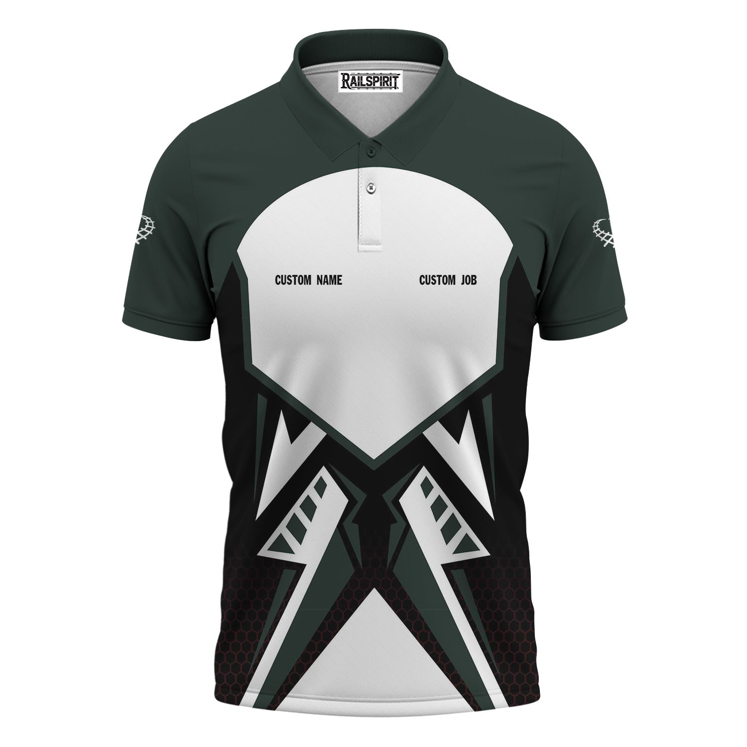 Railspirit Personalized Youngstown & Southern Railroad Polo Shirt Vibriant Style with Custom Position Train Shirt