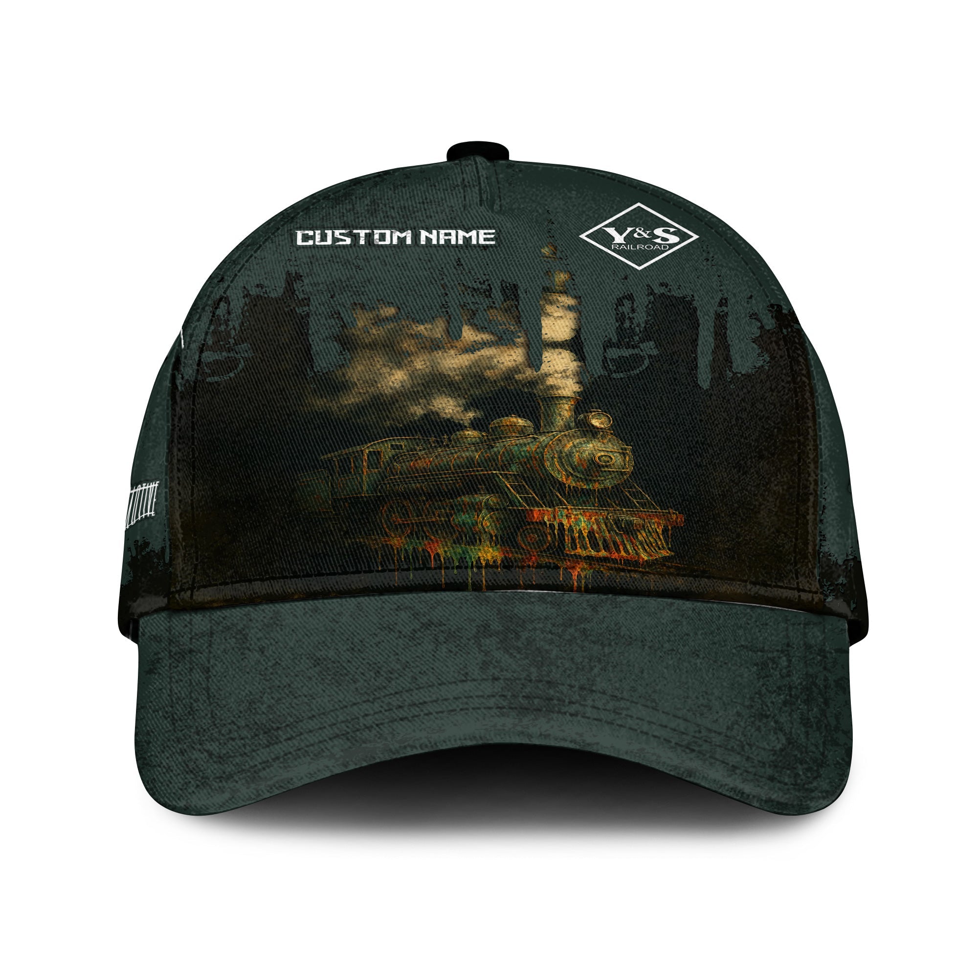 Railspirit Personalized Youngstown & Southern Railroad Classic Cap Vintage Train Art Style Cap For Locomotive Fans