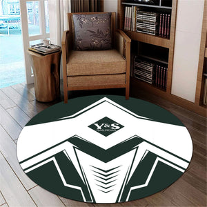 Railspirit Youngstown & Southern Railroad Round Mat Railway Trainspotter Style Mat Gift Idea For Foamers