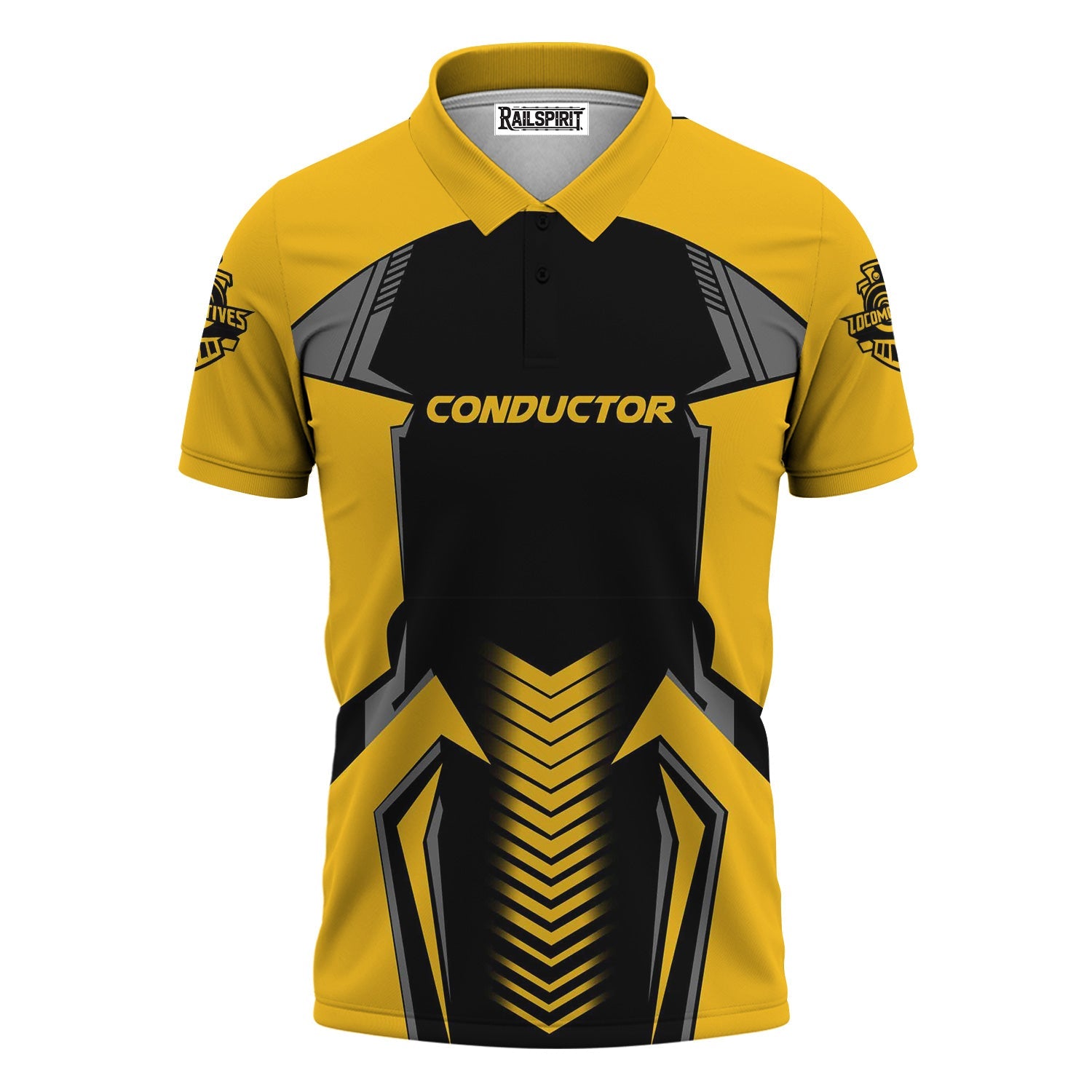 Railspirit Personalized Richmond, Fredericksburg And Potomac Railroad Polo Shirt Standout Style with Custom Position Train Shirt