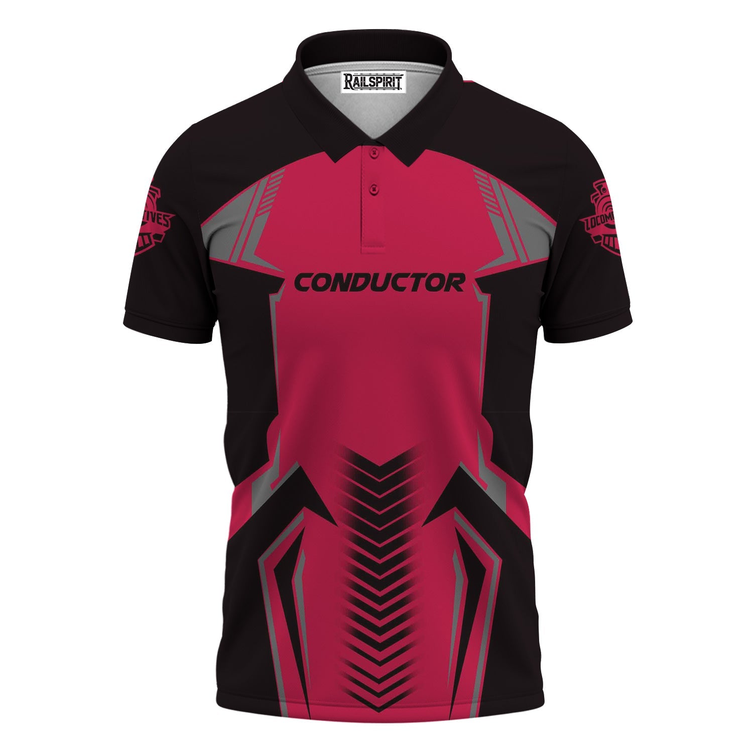 Railspirit Personalized Durango And Silverton Narrow Gauge Railroad Polo Shirt Standout Style with Custom Position Train Shirt