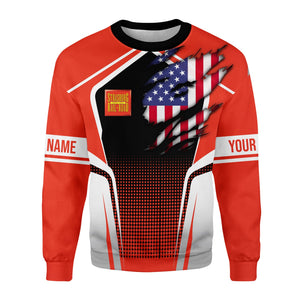 Railspirit Personalized Strasburg Railroad Sweatshirt American Eagle Vintage Train Shirt