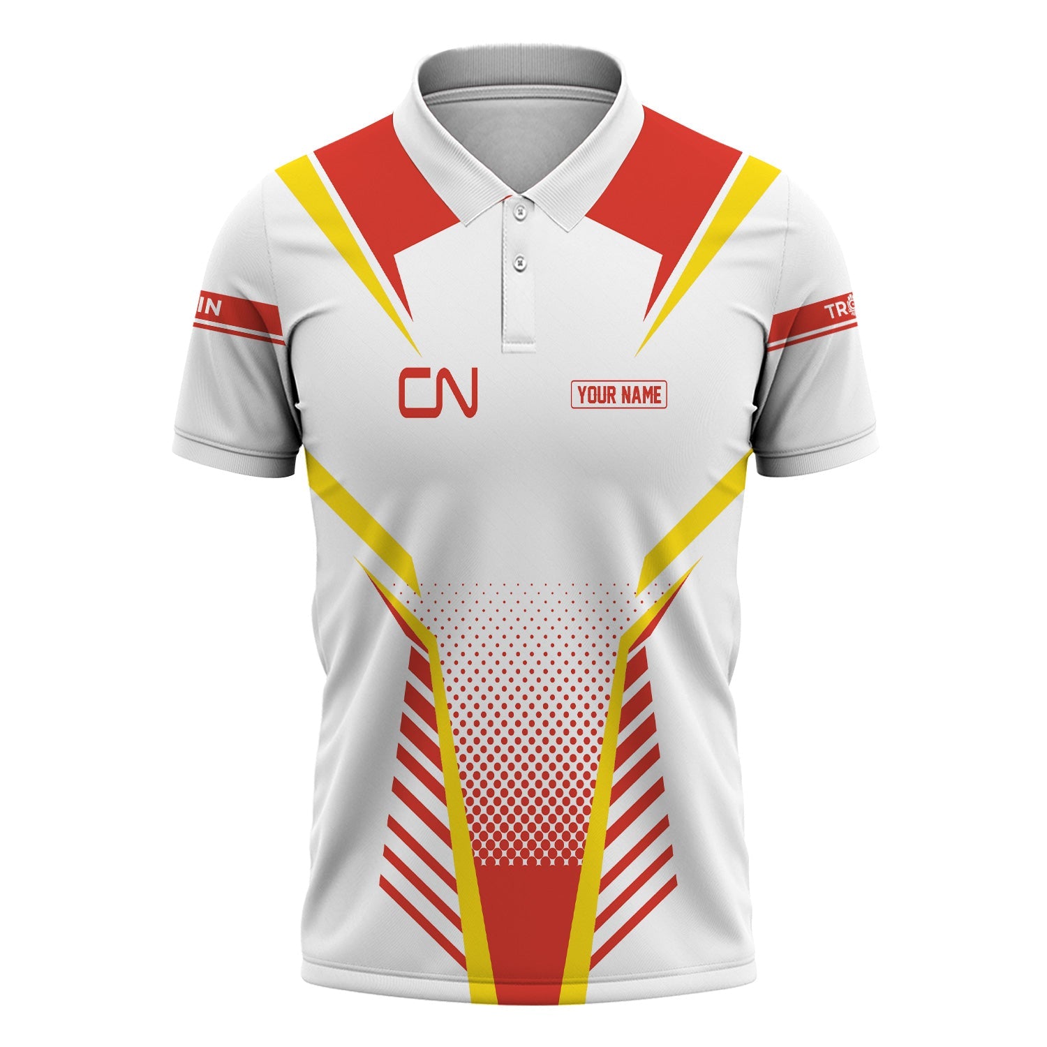 Railspirit Personalized Canadian National Railroad Polo Shirt Unisex Train Shirt All Over Print