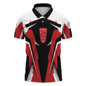 Railspirit Personalized Bangor And Aroostook Railroad Polo Shirt Strong Line Style Train Unisex Shirt All Over Print