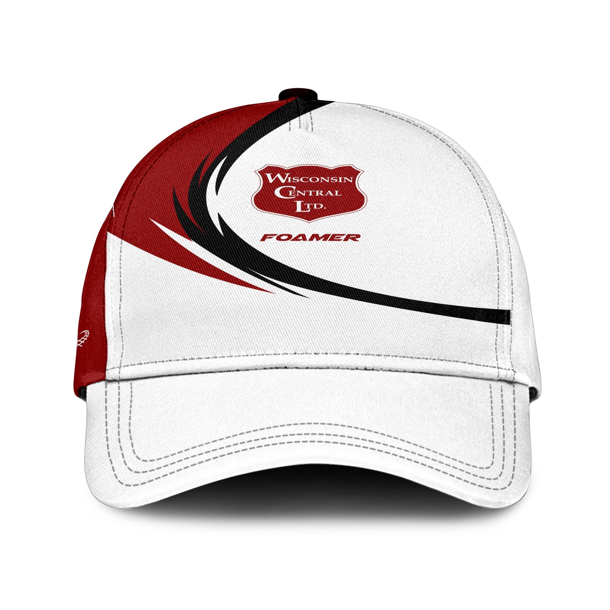 Railspirit Wisconsin Central Ltd Railroad Classic Cap Unique Graphic Style Cap For Train Enthusiasts