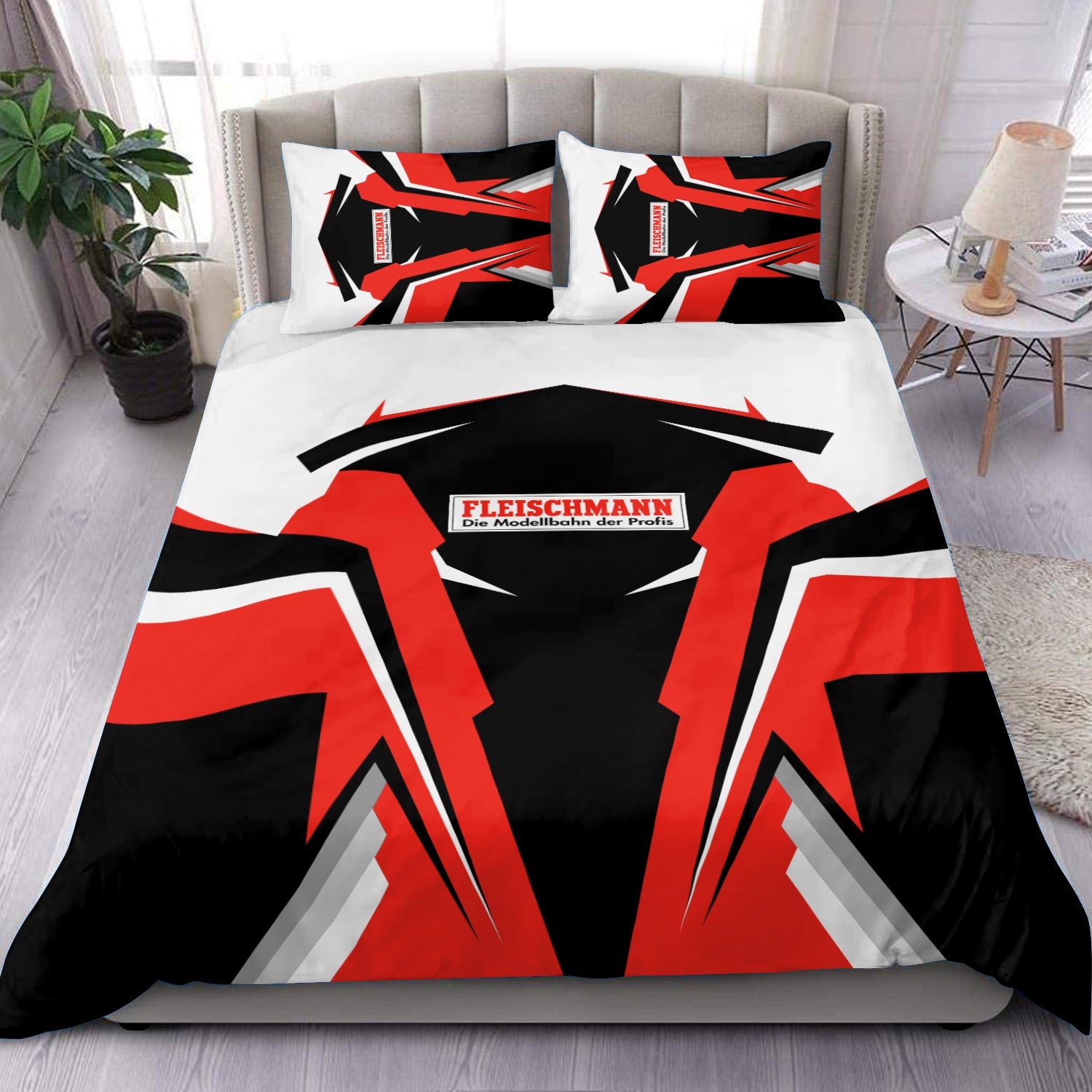 Railspirit Fleischmann And Western Railroad Bedding Set Strong Line Style Bedding Set All Over Print