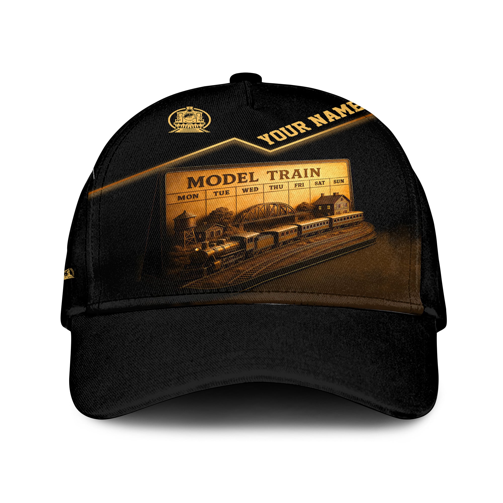 Railspirit Personalized Classic Cap I Build Model Railways All Days A Week Funny Quote Design Train Cap