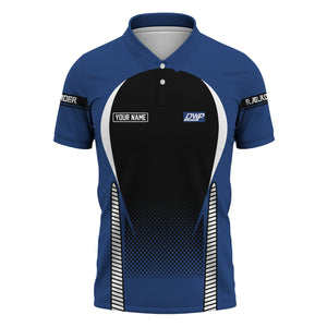 Railspirit Personalized Duluth, Winnipeg and Pacific Railway Polo Shirt Stress Is Caused By Not Having Enough Trains Shirt All Over Print