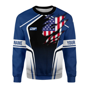 Railspirit Personalized Duluth, Winnipeg and Pacific Railway Sweatshirt American Eagle Vintage Train Shirt