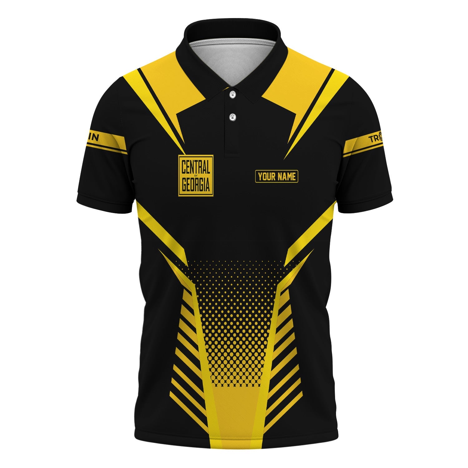Railspirit Personalized Central of Georgia Railway Polo Shirt Unisex Train Shirt All Over Print