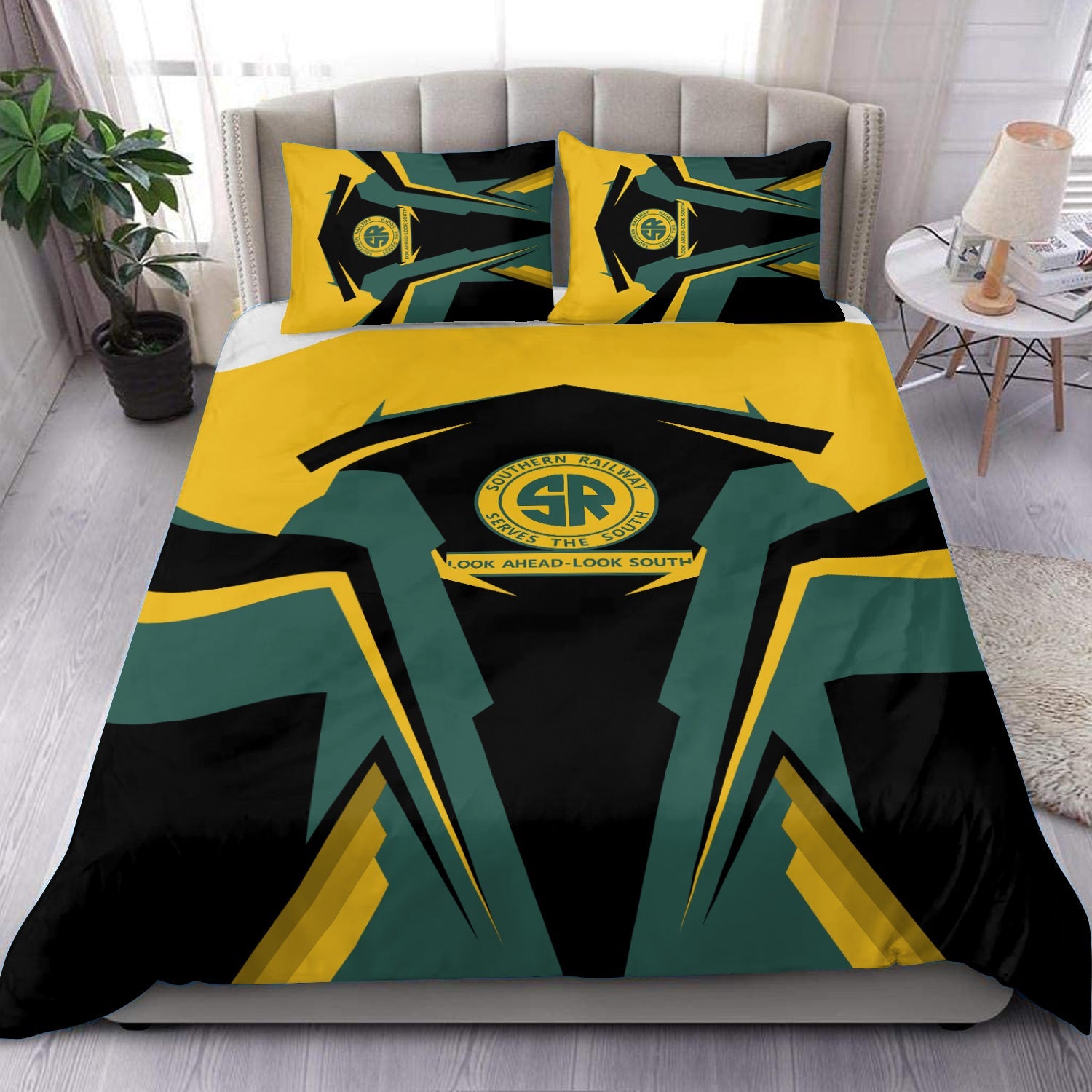 Railspirit Southern Railway U.S Bedding Set Strong Line Style SOU Bedding Set All Over Print