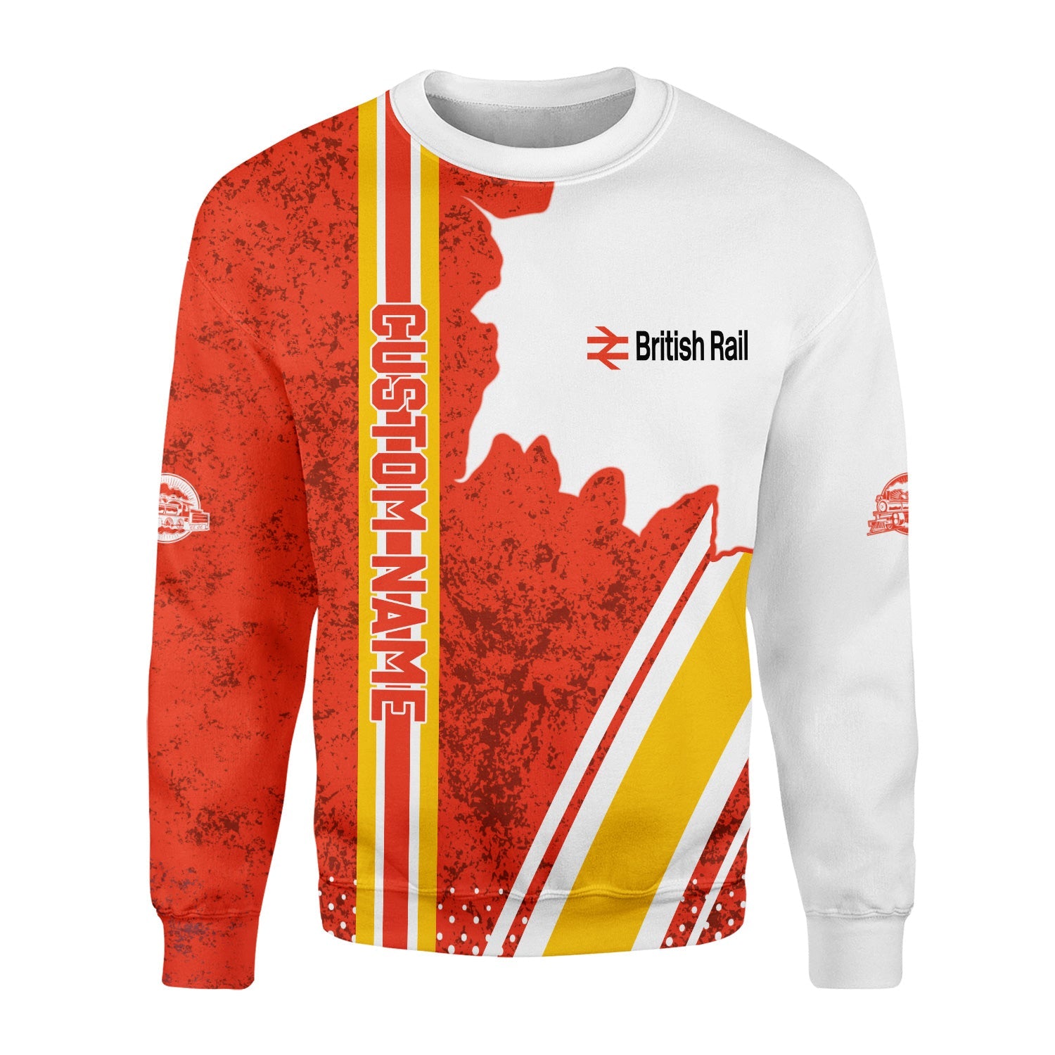 Railspirit Personalized British Railway Sweatshirt All Over Printed Unisex Shirt