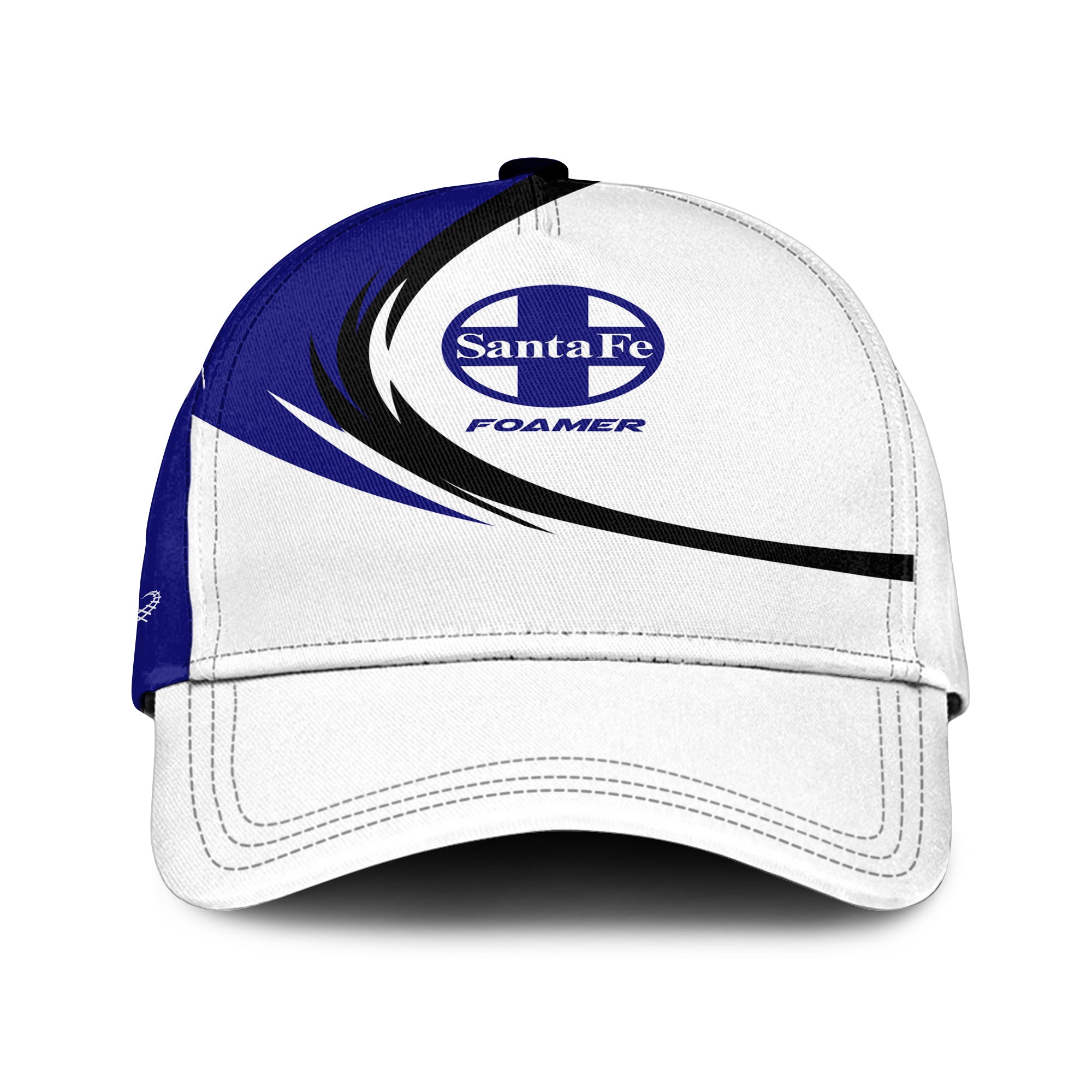 Railspirit Santa Fe ATSF Railway Classic Cap Unique Graphic Style Atchison, Topeka and Santa Fe Cap For Train Enthusiasts