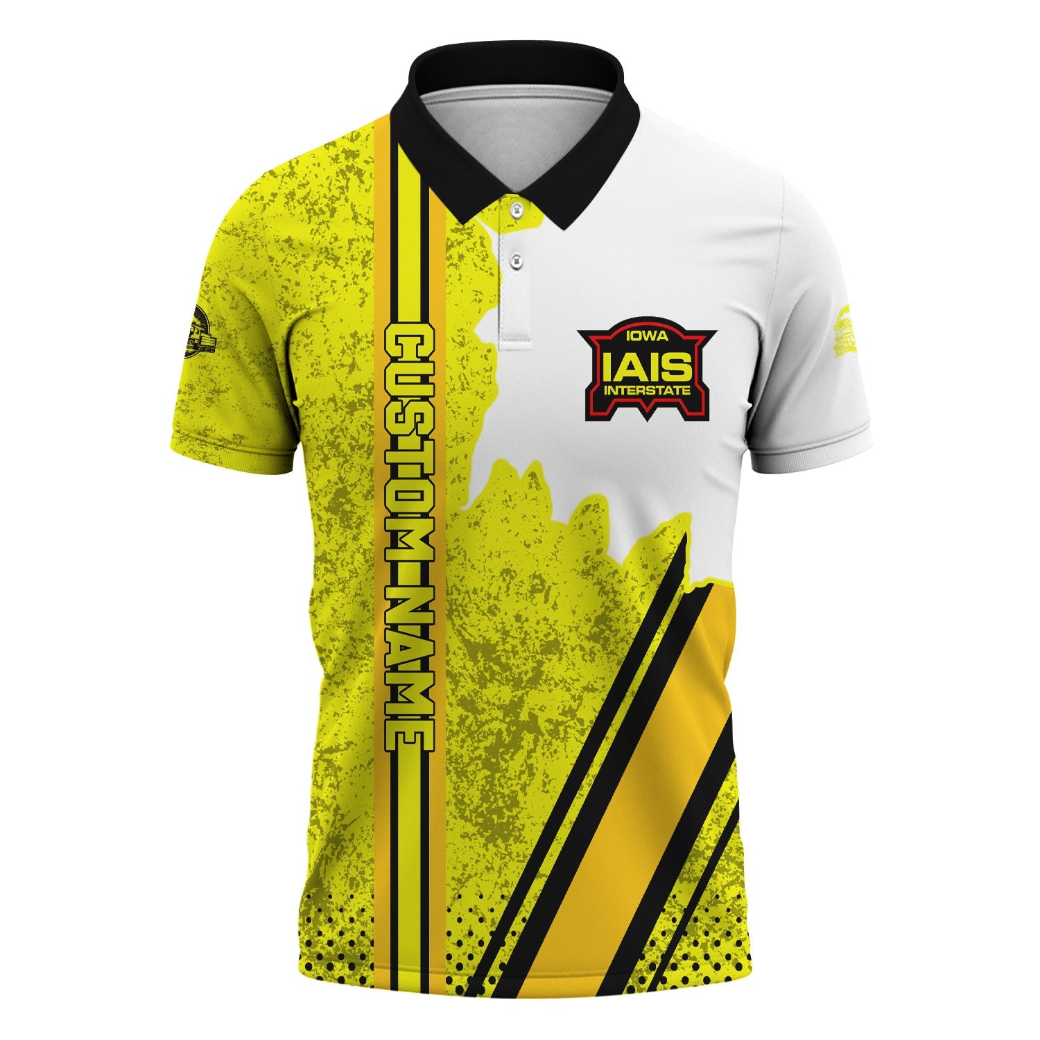 Railspirit Personalized Iowa Interstate Railroad Polo Shirt IAIS All Over Printed Unisex Shirt