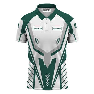 Railspirit Personalized Great Western Railway Polo Shirt Workwear-Inspired with Custom Position Train Shirt