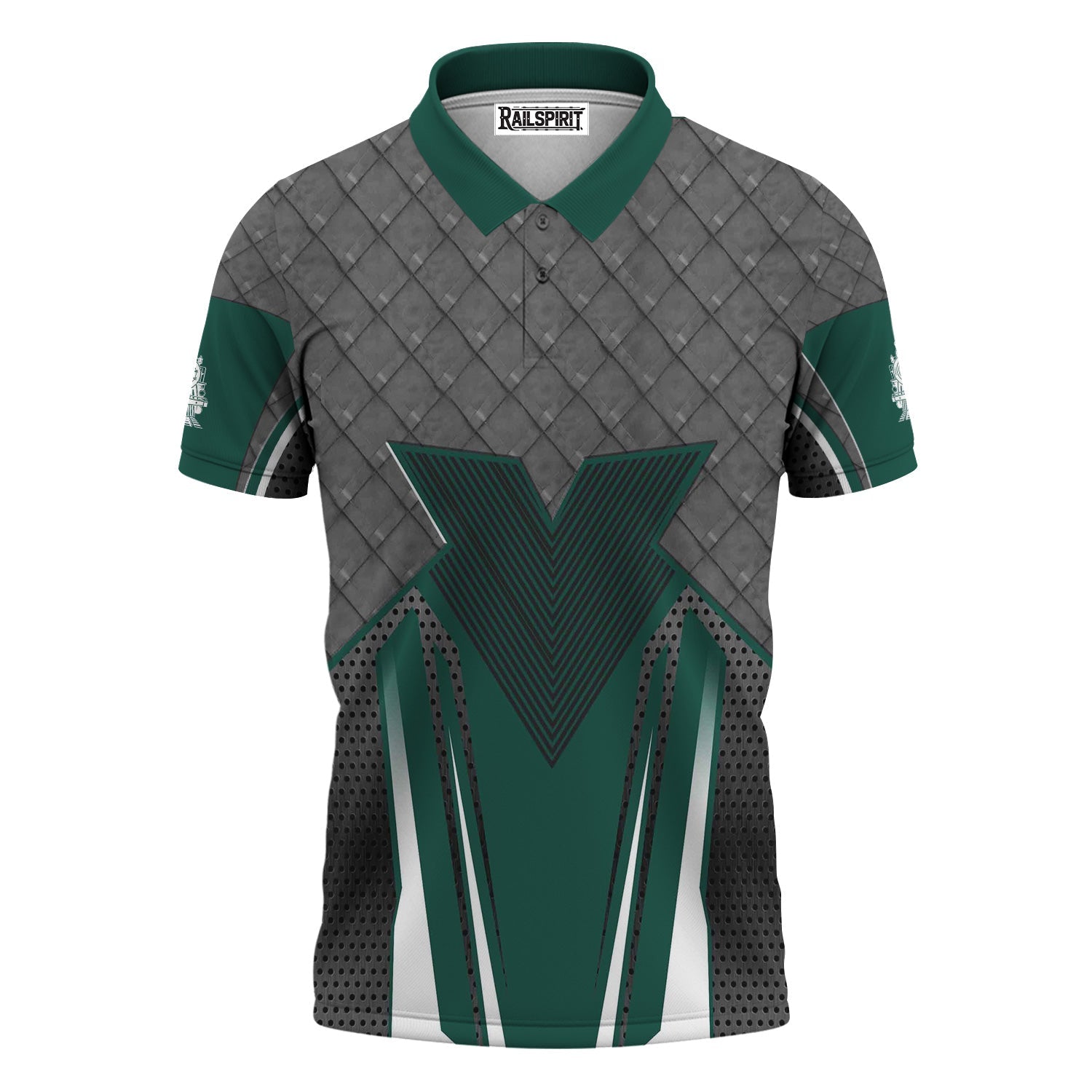 Railspirit Personalized Great Western Railway Polo Shirt Rugged Steel Vibes Train Shirt All Over Print