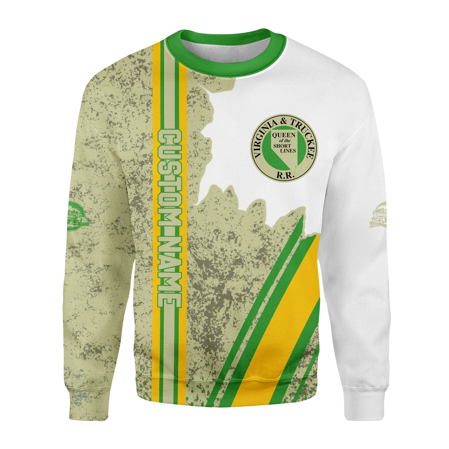 Railspirit Personalized Virginia & Truckee Railroad Sweatshirt All Over Printed Unisex Shirt