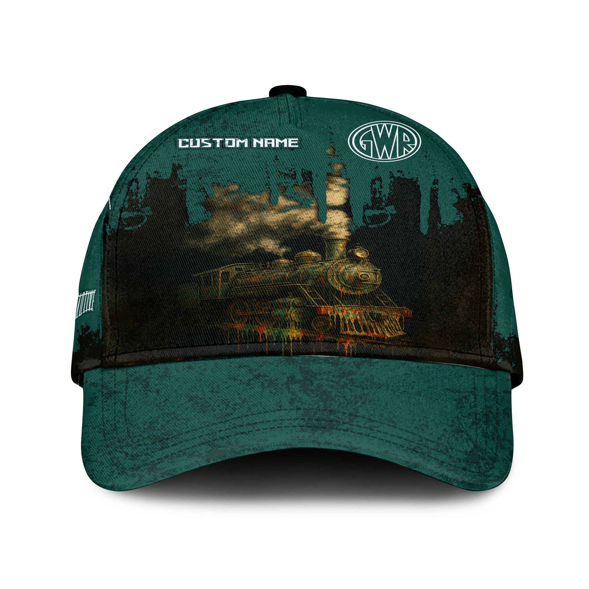 Railspirit Personalized Great Western Railway Classic Cap Vintage Train Art Style Cap For Locomotive Fans