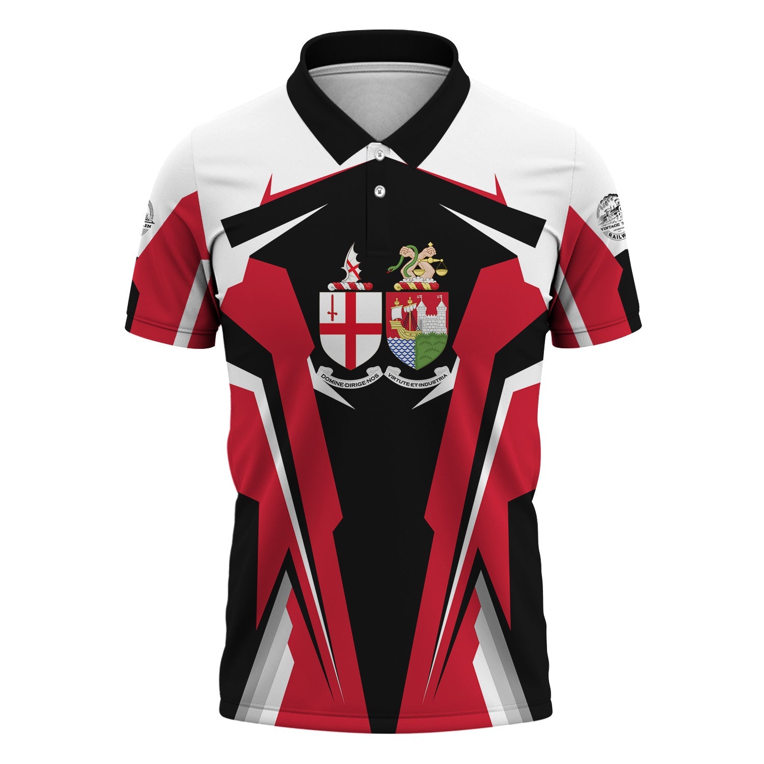 Railspirit Personalized Great Western Railway Polo Shirt Strong Line Style Train Unisex Shirt All Over Print