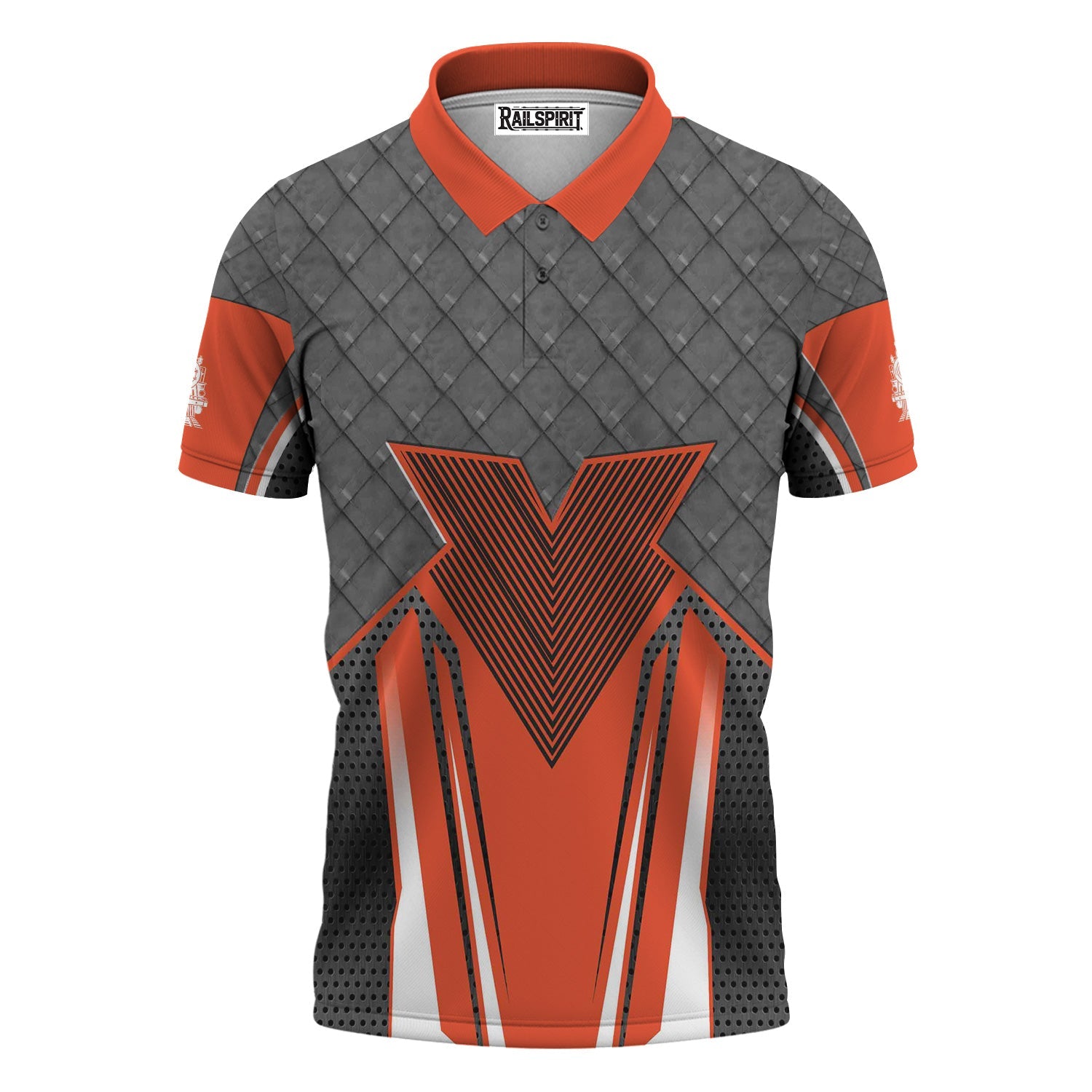 Railspirit Personalized Avanti West Coast Polo Shirt Rugged Steel Vibes Train Shirt All Over Print