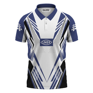 Railspirit Personalized London and North Eastern Railway Polo Shirt Railroad Tribute Design Train Shirt for Train Lovers