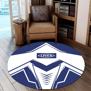 Railspirit London and North Eastern Railway Round Mat Railway Trainspotter Style Mat Gift Idea For Foamers